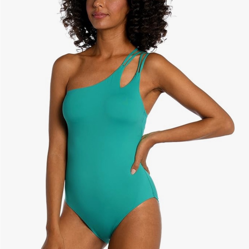 Blanca Women's Standard Island Goddess Strappy
Shoulder One Piece Swimsuit.